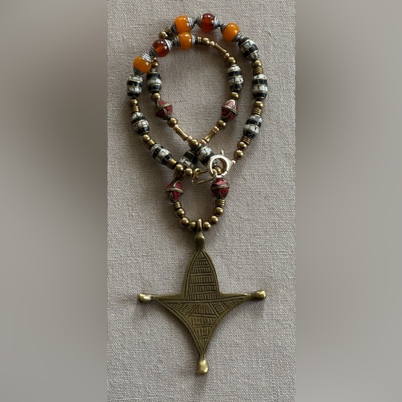 26 inch Brass bead necklace NWOT - Picture 15 of 16